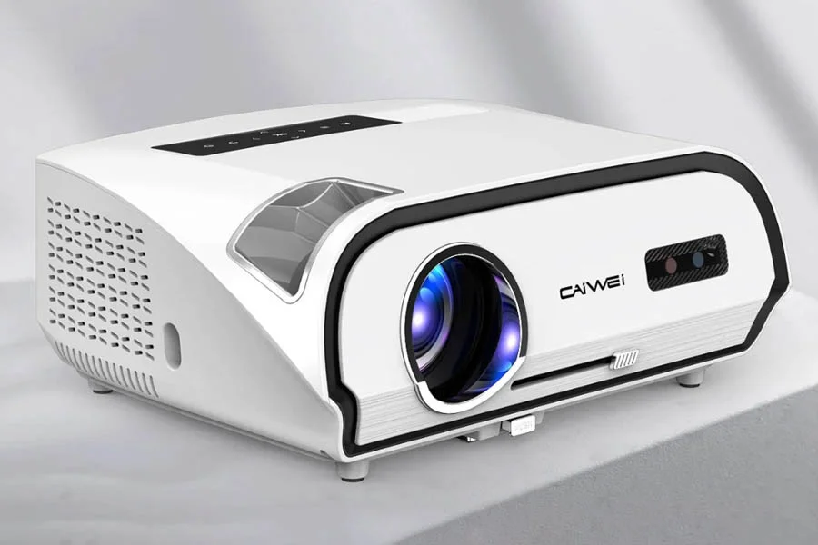 projector tv in living room